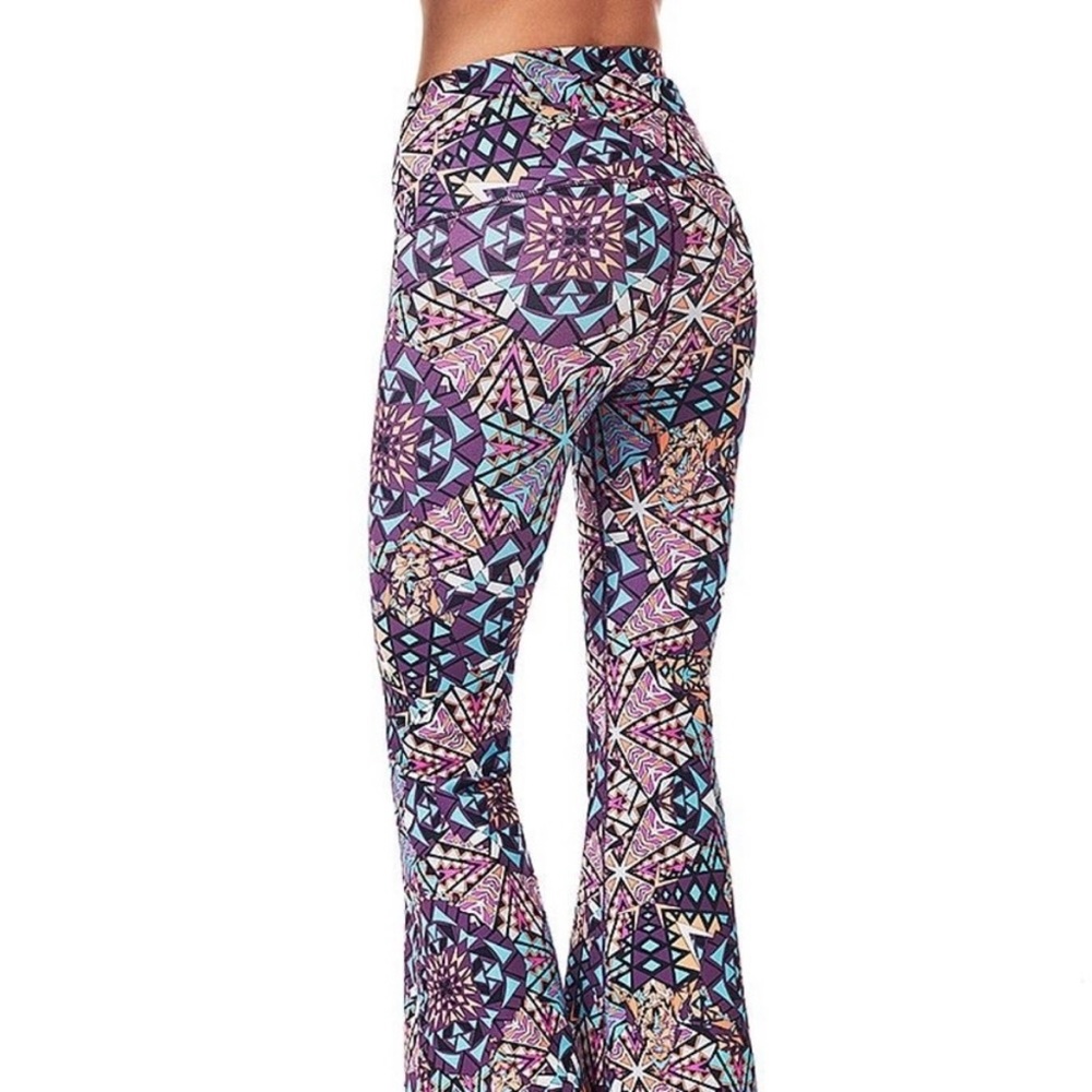 SWEATY BETTY HAVEN RETREAT YOGA PANTS BEACH BELLBOTTOM FLARE XL